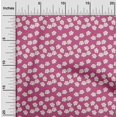 thumbnail image 2 of oneOone Viscose Chiffon Pink Fabric Floral Craft Projects Decor Fabric Printed By The Yard 42 Inch Wide-G5, 2 of 4