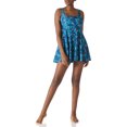 thumbnail image 3 of RELLECIGA Women's Square Neckline One Piece Skirt Swimsuit Tummy Control Swimwear Bathing Suits, 3 of 6