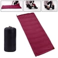 thumbnail image 2 of kurtrusly Soft Fleece Sleeping Bag Liner Business Backpacking Thermal Camping Blanket Deep Red, 2 of 9