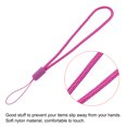 thumbnail image 4 of Unique Bargains 18cm Portable Item Nylon Cord Lanyards Hand Wrist Strap String Rose Red 20 Pack, 4 of 6