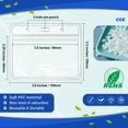 thumbnail image 4 of 100 Pcs Porte-Badges Horizontaux en Plastique Transparent pour Nom et Carte d'Identité, 4 of 4