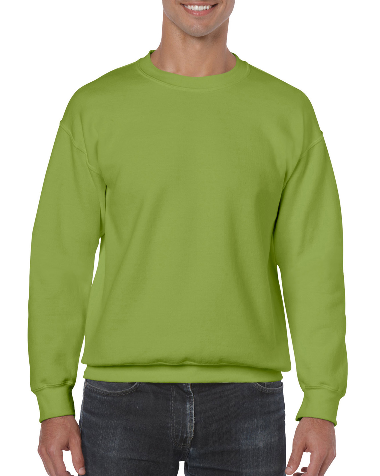 Gildan Mens Heavy Blend Crewneck Sweatshirt, 5XL, Kiwi