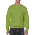 thumbnail image 1 of Gildan Chandail Molletonné à Col Ras du Cou pour Hommes, 5TG, Kiwi, 1 of 1