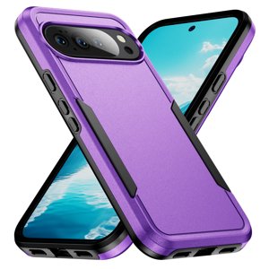 Pour Google Pixel 10 /10 Pro Cas, Google Pixel 10 /10 Pro Cas double couche dur PC Doucement TPU Bumper Full Body Shockproof Solide et durable étui téléphonique pour Google Pixel 10 /10 Pro,Proof antipoussière, K