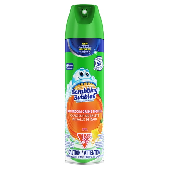 Scrubbing Bubbles® Bathroom Cleaner and Disinfectant, Citrus Scent