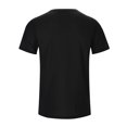 thumbnail image 3 of Hiiyo Men's Plus Size Solid Plain T-Shirt Short Sleeve Crew Neck T Shirt Versatile Pullover T-Shirt, 3 of 7