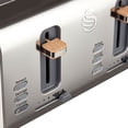 thumbnail image 3 of Swan Nordic Grille-Pain 4 Tranches - Blanc, 3 of 7