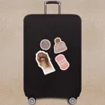 thumbnail image 1 of Travel Accessories Luggage Case Suitcase Dust Protective Cover 18-28 Inch Footprints Pattern Series Trolley Case Elastic Cover 8Footprints016 L, 1 of 6