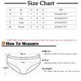 thumbnail image 2 of Lolmot Culottes pour Femmes, Couleur Unie, Patchwork, Culottes, sous-Vêtements, Petites Culottes, Bikini, sous-Culottes, 2 of 4