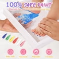 thumbnail image 4 of Family Handprint Kit Couple Handprint Photo Frame DIY Handmade Palm Style Children's Day Gift For Girlfriend Handprint Painting 5ml, 4 of 5