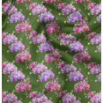 thumbnail image 1 of Soimoi Green Modal Satin Fabric Leaf Floral Print Sewing Fabric Yard 42 Inch Wide, 1 of 6