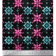 thumbnail image 1 of Soimoi Velvet Fabric Artistic Floral Print Fabric by Yard 58 Inch Wide, 1 of 3