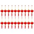 thumbnail image 1 of 20pcs Chinese New Year Lanterns Red Lanterns Chinese Spring Festival Ornament, 1 of 8