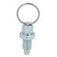 thumbnail image 4 of Maoww Index Plunger With Ring Pull Spring Loaded Lock Pin M8-5 Galvanized Steel, 4 of 8