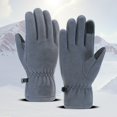 thumbnail image 1 of Gants d'Hiver Hommes Femmes Thermiques Chauds Écran Temps Froid Coupe-Vent pour Course Conduite Cyclisme Randonnée Marche Jardinage, 1 of 5