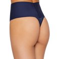 thumbnail image 2 of Maidenform Womens Shaping Thong with Cool Comfort, M, Navy, 2 of 2