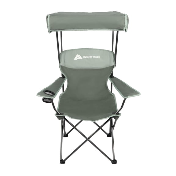 Chaise de camping Ozark Trail avec abat-jour, Polyester