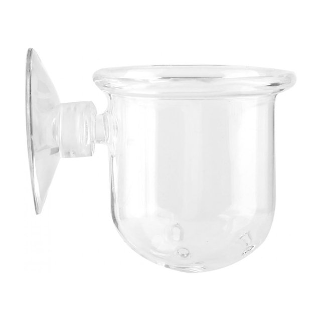 Acrylic Fish Feed Glass Cup, Small Fish Feeding Cup, Animals For Aquarium Pets Fish