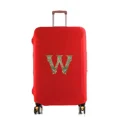 thumbnail image 1 of Luggage Dust Cover Pull-rod Case Protector Reusable for Washable 18-32inch Graphi Letter Printed Pattern Travel Accessories 8Graphic Letter W M, 1 of 6