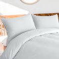 thumbnail image 4 of Unique Bargains Pompoms 110gsm Brushed Polyester Duvet Cover Set,3 Pieces,, 4 of 9