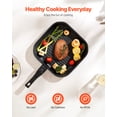 thumbnail image 4 of VEVOR 17 Piece Pots and Pans Set Granite Nonstick Kitchen Cookware Induction Black, 4 of 9
