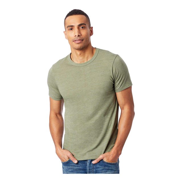 Alternative Men's Eco Crew T-Shirt, EcTrueArmyGreen, S