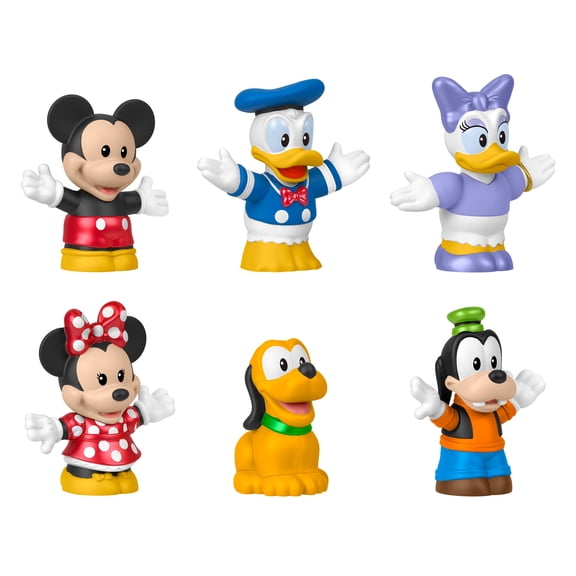 Fisher-Price-Little-People-Disney-Mickey-&-Friends-6-Piece-Figure-Set-for-Toddlers-&-Kids
