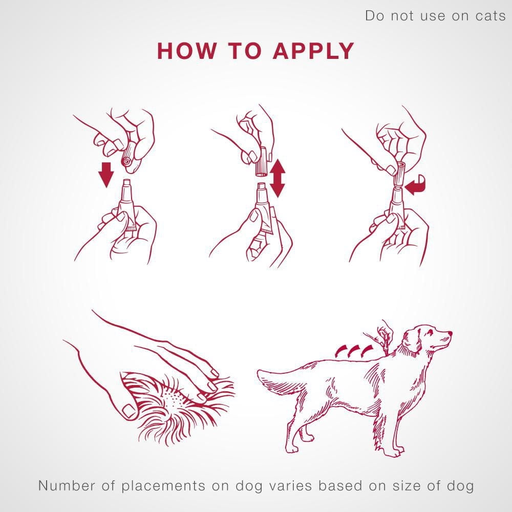 K9 Advantix II Flea and Tick Treatment for Large Dogs (6 doses)