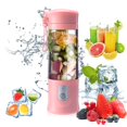 thumbnail image 1 of Chok Portable Personal Blender Cup - Type-C Rechargeable Travel Juicer -  Extractor - Automatic Mini Juicer for Moothies and Shakes Fruit Juice - 27.05 Oz  Pink, 1 of 11