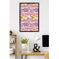 thumbnail image 3 of Hello Kitty and Friends: 25 Snack Time - Collage Wall Poster, 14.725" x 22.375" Framed, 3 of 4