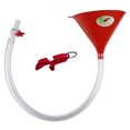 thumbnail image 1 of bedienty Sealing Valve Beer Bong Funnel Party Companion Spring Break With bottle opener, 1 of 5
