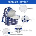 thumbnail image 3 of Teen Student Backpack Adjustable Shoulder Straps Chest Buckle Lightweight Durable School Backpack, 3 of 4