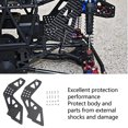 thumbnail image 3 of Chassis Side Panels, RC Chassis Side Plate 2Pcs Black Carbon Fiber  For Losi RC Off Road Vehicles, 3 of 8