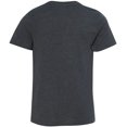 thumbnail image 4 of Youth Fine Jersey Tee, S, Vintage Navy, 4 of 5