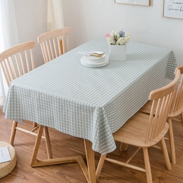 EGNMCR Nappes, Chemin de Table Nappe en Lin Nappe pour Cuisine Housse Décorative de Table à Manger Housse Décorative