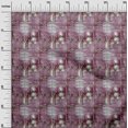 thumbnail image 3 of oneOone Georgette Viscose Dark Magenta Fabric Patchwork Craft Projects Decor Fabric Printed By The Yard 42 Inch Wide, 3 of 4