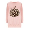 thumbnail image 4 of Chandails à Capuchon Mode pour Femmes 2023 Décontracté à Manches Longues Col Rond Imprimé Chandail pour Dames Hauts Blouse Rabais de 50 % Liquidation Costumes d'Halloween/Noël, 4 of 4
