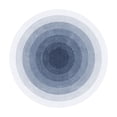 thumbnail image 2 of Fridja Blue Round Area Rug 15.74" for Bedroom, Machine Washable, Solid Color Soft Cozy Circle Rugs for Kids Room, Living Room Decor, Cute Carpet for Nursery Playroom Dorm Baby Teens, 2 of 6