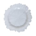 thumbnail image 1 of Charger Plate 13" Glass Fruit Plate Service Plate Irregular Western Food Plate White, 1 of 9