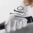 thumbnail image 4 of Left Handed Golf Glove for Men | Slip Proof Lambskin Leather Sports Glove | All Season Breathable Club Glove for Enhanced Grip and Comfort | Practice and Game Use, 4 of 6