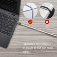 thumbnail image 2 of Nanxudyj Cat 7 Ethernet Cable 25ft,Nylon Braided CAT7 Shielded Internet Cable RJ45 LAN Cable High Speed Gigabit Network, 2 of 5