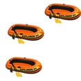 thumbnail image 1 of Intex Explorer 300 Inflatable Fishing 3 Person Raft Boat w/ Pump & Oars (3 Pack), 1 of 6