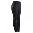 thumbnail image 1 of 2021 Pantalons de Yoga Sport Taille Haute pour Femmes Séchage Rapide Respirant Extensible Compression Raccourcis Bleu01, 1 of 7
