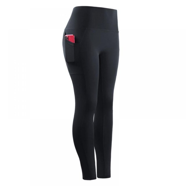2021 Pantalons de Yoga Sport Taille Haute pour Femmes Séchage Rapide Respirant Extensible Compression Raccourcis Bleu01