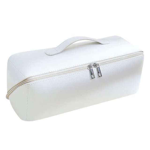 Sac de Rangement pour Sèche-Cheveux, Support de Lisseur Portable en PU pour Voyage