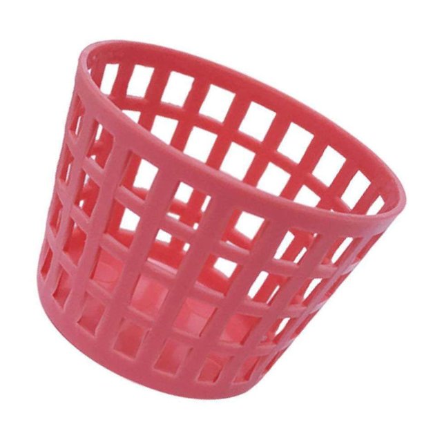 Mini Panier de Rangement en Plastique Outil de Nettoyage Seau Boîte de Rangement Panier à Vêtements Rouge