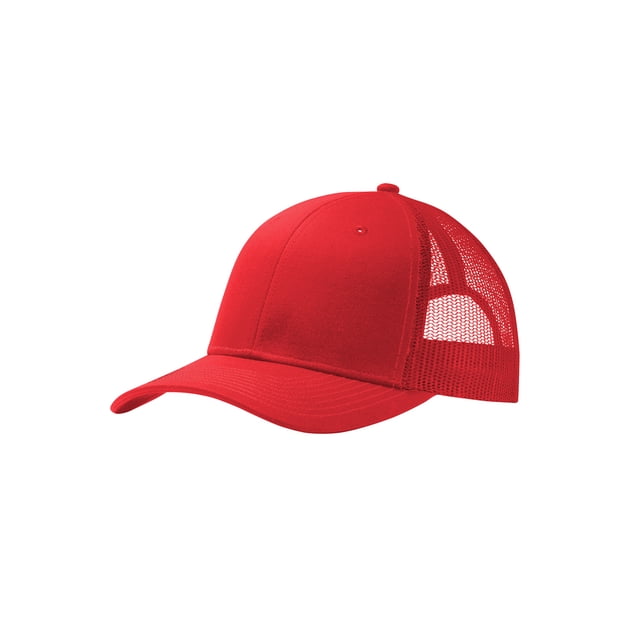 Top Headwear Snapback Trucker Cap - True Red