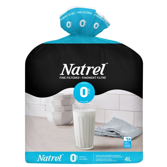 Natrel Fine-filtered 0% Fat Free Skim Milk 4L