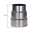 thumbnail image 1 of Stainless Steel Flue Liner Reducer / Tubing Connector Chimney Adaptor Stove Pipe, 1 of 1