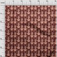 thumbnail image 2 of oneOone Tissu en Viscose Chiffon Imprimé Bloc de Lapin 1 Yard 42 Pouces de Large, 2 of 4